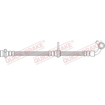 Brzdová hadice Brzdová hadice QUICK BRAKE 50.739