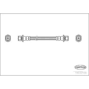 Brzdová hadice Brzdová hadice CORTECO 19032108
