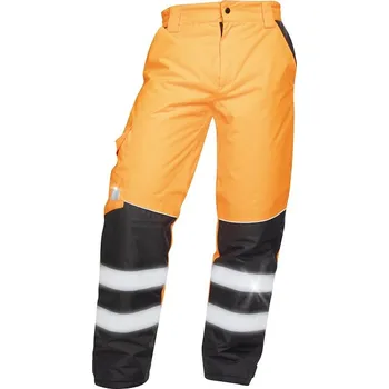 montérky Reflexní zimní kalhoty ARDON®HOWARD oranžová S oranžové odstíny 2XL