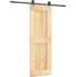 Interiérové dveře Posuvné dveře s kováním 3203050 70/210/3,6 L/P masivní borové dřevo