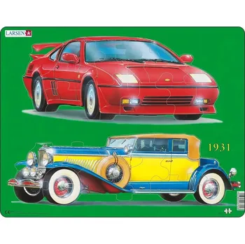 Puzzle Larsen Auta historie a současnost 25 dílků