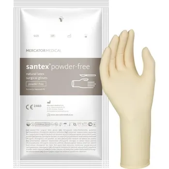 Pracovní rukavice Mercator Medical SANTEX POWDER-FREE (50 párů) Velikost: 8.0