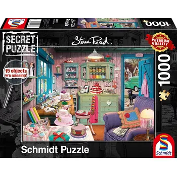 Puzzle Puzzle SCHMIDT SECRET – babiččin pokoj (1000 dílků)