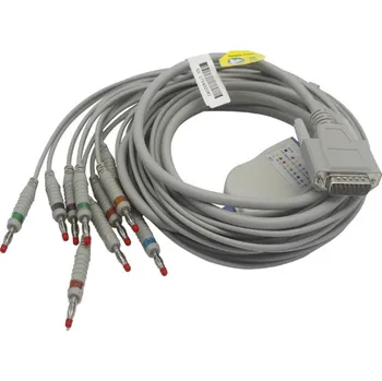 Monitor životních funkcí OEM EKG kabel (ED) 10 svodů Varianta: banánky