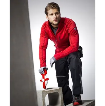 Pánská mikina Mikina ARDON®BREEFFIDRY melange - červené odstíny / 4XL / 4XL / červená