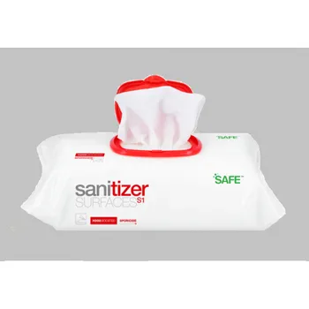 Zdravotnický materiál Dezinfekční ubrousky na bázi peroxidu vodíku SANISWISS BIOSANITIZER S1 (100ks)