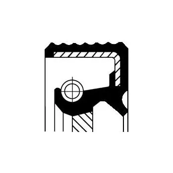 Těsnění převodovky Těsnicí kroužek hřídele, hřídel převodovky CORTECO 01032392B