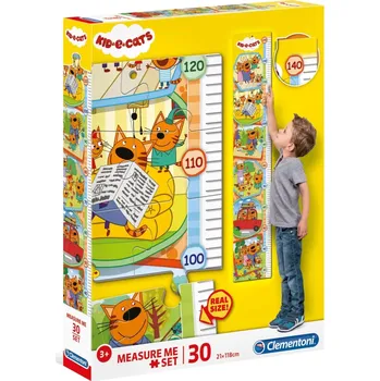 Puzzle Clementoni puzzle metr Kid vs Cat 30 dílků