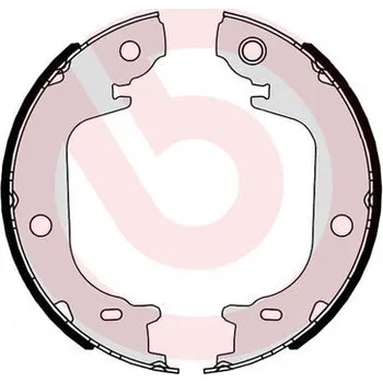 Brzdová čelist Sada brzdových čelistí, parkovací brzda BREMBO S 83 565