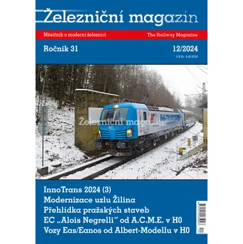 Časopis Železniční magazín 12/2024