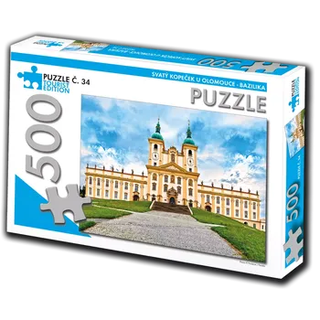 Puzzle Puzzle Tourist Edition Svatý kopeček u Olomouce – bazilika 500 dílků