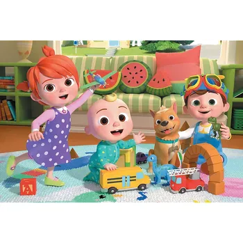 Puzzle TREFL Cocomelon Připraveni na dobrodružství MAXI 24 dílků