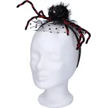 wiky Čelenka s pavoukem a mašlí 19 cm Žlutá