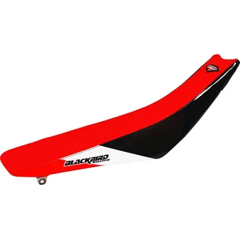 Moto sedlo BLACKBIRD potah sedadla HONDA XR 600R 88-99 DREAM 3, barva černá+červená