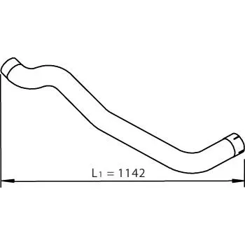 Výfuková trubka Výfuková trubka DINEX 47682