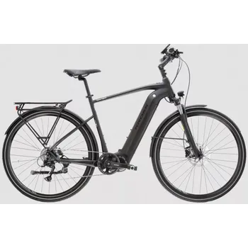 Elektrokolo Trekngové elektrokolo KROSS TRANS HYBRID 6.0 28", model 2025, barva černá, baterie 17,5Ah (630Wh)