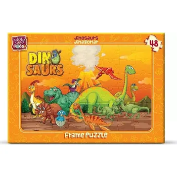 Puzzle ART PUZZLE dinosauři – deskové puzzle 48 dílků