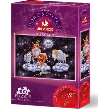 Puzzle ART Znamení zvěrokruhu: Beran 100 dílků