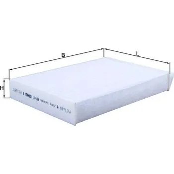 Ventilátor topení a klimatizace Filtr, vzduch v interiéru MAHLE LA 449