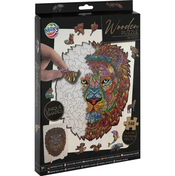 Puzzle MOXY Obrysové Lev 140 dílků