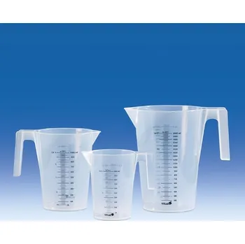 Odměrný válec Vitlab Odměrka PP, stohovatelná Objem: 1000 ml