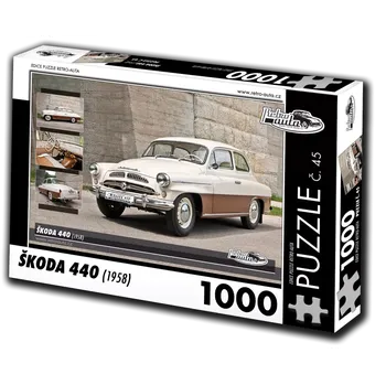 Puzzle retro auta puzzle škoda 440 (1958) 1000 dílků