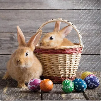 Velikonoční dekorace MFP ubrousek P 33x33 velikonoce TL703500 2011070