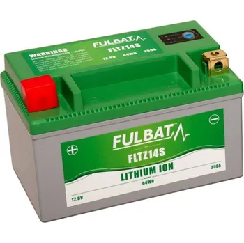 Motobaterie motobaterie litiová Fulbat LiFePO4 12V, 5Ah, 350A, hmotnost 0,85 kg, 150x87x93 mm nahrazuj