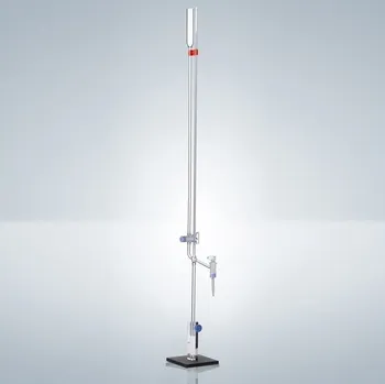 Odměrný válec Hirschmann Laborgeräte Byreta postr. AS, Bang, skleněný kohout Objem: 10 ml