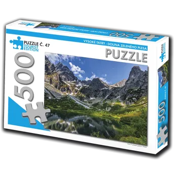 Puzzle Puzzle Tourist Edition Vysoké Tatry – Dolina Zeleného plesa 500 dílků