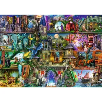 Puzzle Ravensburger puzzle Mýty a Legendy 1000 dílků