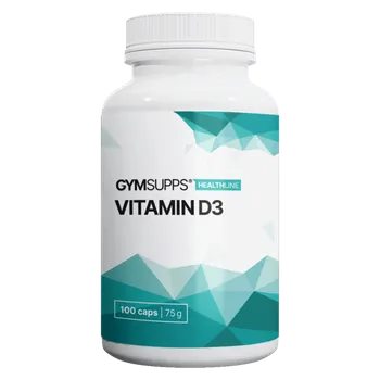 GymSupps Vitamin D3 100 cps.