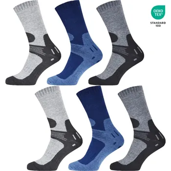 Pánské ponožky Holland Underwear Teplé ponožky Heat Booster - 6 párů Velikost: EU 43-46 (UK 9-11,5)