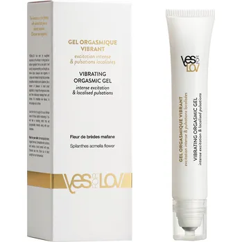Lubrikační gel YESforLOV Vibrační stimulační gel (Vibrating Orgasmic Gel) 20 ml + 2 měsíce na vrácení zboží