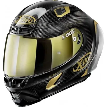 Helma na motorku X-Lite integrální helma X-Lite X-803 RS Ultra Carbon Gold Edition Carbon 33, velikost L