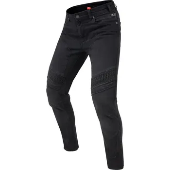 Moto kalhoty REBELHORN EAGLE III slim fit černé textilní kalhoty jeans, 30/34