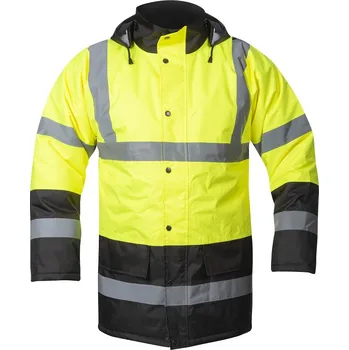 pracovní tričko ARDON Bunda REF601, zateplená, nepromokavá, hi-viz H8943/3XL 3XL Žlutá/černá