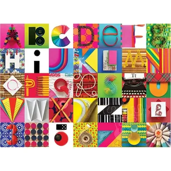 Puzzle Puzzle Cobble Hill nalezená abeceda 1000 dílků