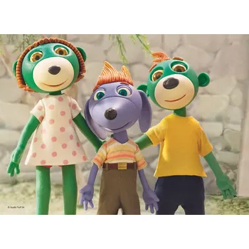 Puzzle Puzzle Treflíci: Kamarádi 20 dílků