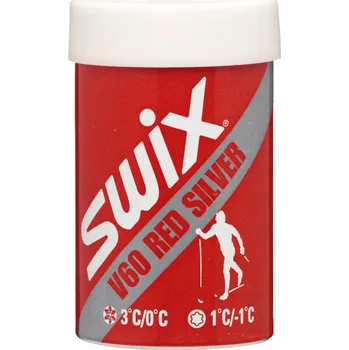 SWIX V60 červený/stříbrný  -1 °C/+3 °C…