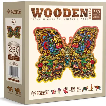 Puzzle Dřevěné puzzle WOODEN CITY královská křídla 250 dílků