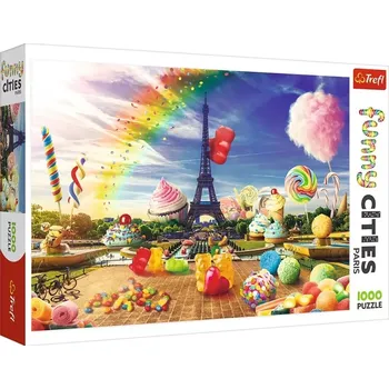 Puzzle Trefl Funny Cities Sladkosti v Paříži 10597 1000 dílků