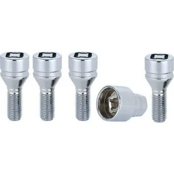 Sada šroubů pro disky M14x1,5 kužel 60 stupňů, délka závitu 27 mm, klíč 17 / 19