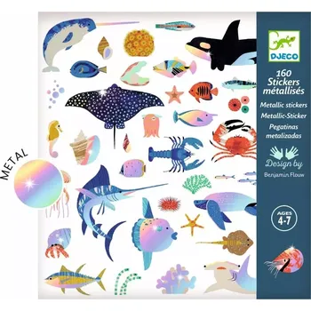 samolepka Djeco Samolepky metalické Oceán