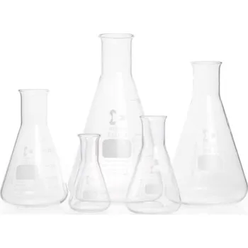 Hirschmann Laborgeräte Baňka Erlenmeyer s úzkým hrdlem, BORO-3.3 Objem: 200 ml