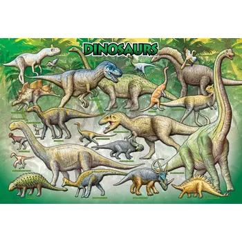 Puzzle Eurographics Dinosauři 100 dílků