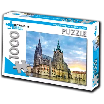 Puzzle Tourist Edition Pražský hrad katedrála sv. Víta 1000 dílků