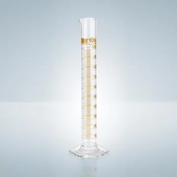 Odměrný válec Hirschmann Laborgeräte Odměrný válec třídy A, hnědý potisk Objem: 250 ml