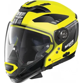 Motodoplněk Moto helma Nolan N70-2 GT Bellavista N-Com Led Yellow 26, 3XL