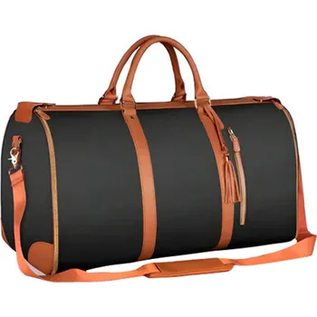 Snadno sbalitelná cestovní kabelka - Černá